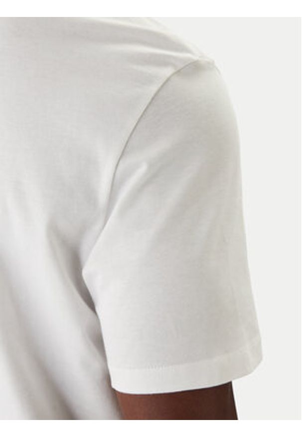 Calvin Klein T-Shirt LV04RE807G Biały Regular Fit. Kolor: biały. Materiał: bawełna