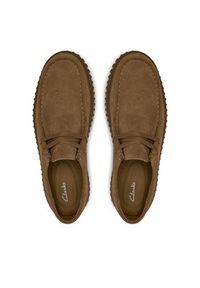 Clarks Mokasyny Torhill Lo 26173471 Brązowy. Kolor: brązowy. Materiał: skóra