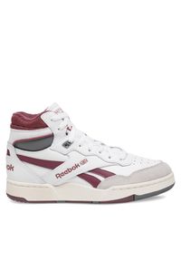 Reebok Sneakersy BB 4000 II Mid 100033844 W Biały. Kolor: biały. Materiał: skóra