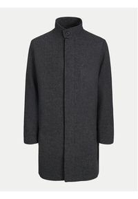 Jack & Jones Płaszcz wełniany Wilson 12259449 Czarny Regular Fit. Kolor: czarny. Materiał: syntetyk #4