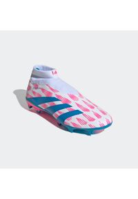 Adidas - Buty piłkarskie ADIDAS Predator League Laceless FG. Szerokość cholewki: normalna. Sport: piłka nożna