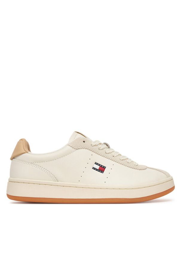 Tommy Jeans Sneakersy Archive '98 Unlined EN0EN02983 Écru. Materiał: skóra