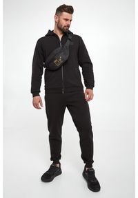 EA7 Emporio Armani - Spodnie dresowe męskie EA7 EMPORIO ARMANI. Materiał: dresówka