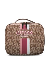 Guess Kosmetyczka TWS745 20450 Brązowy. Kolor: brązowy. Materiał: skóra