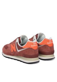 New Balance Sneakersy U5747FE Bordowy. Kolor: czerwony. Materiał: zamsz, skóra #4