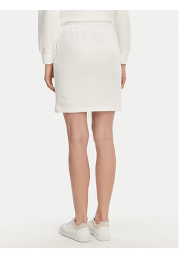 GANT - Gant Spódnica dresowa 4200274 Écru Regular Fit. Materiał: bawełna