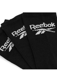 Reebok Skarpety krótkie R0353-SS24 (3-pack) Czarny. Kolor: czarny. Materiał: materiał #2