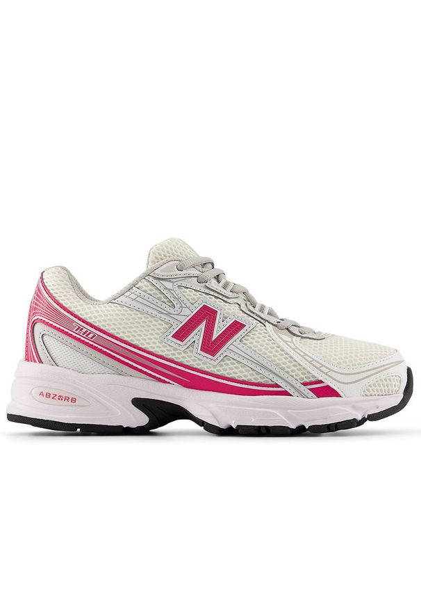 Buty młodzieżowe New Balance G7407CK - beżowe. Kolor: beżowy. Materiał: syntetyk, materiał. Szerokość cholewki: normalna. Sezon: lato. Sport: turystyka piesza, fitness