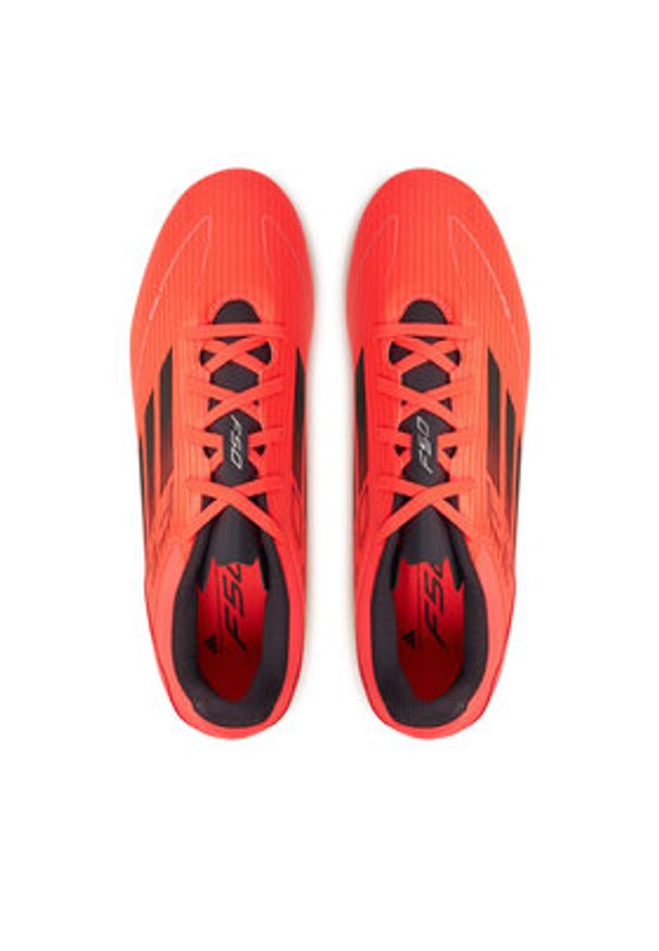 Adidas - adidas Buty do piłki nożnej F50 Club FxG IE0613 Czerwony. Kolor: czerwony. Materiał: skóra