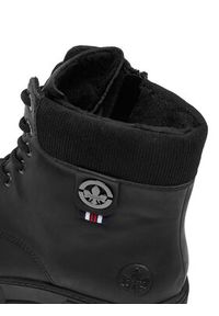 Rieker Trzewiki CEO-74532-00 Czarny. Kolor: czarny. Materiał: materiał #7