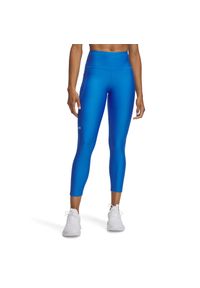 Damskie legginsy z wysokim stanem Under Armour HeatGear. Stan: podwyższony. Kolor: niebieski. Sport: fitness #1