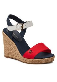TOMMY HILFIGER - Tommy Hilfiger Espadryle FW0FW08053 Granatowy. Kolor: niebieski. Materiał: materiał #5