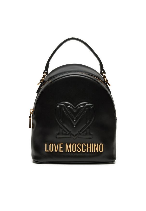 Love Moschino - Plecak LOVE MOSCHINO. Kolor: czarny