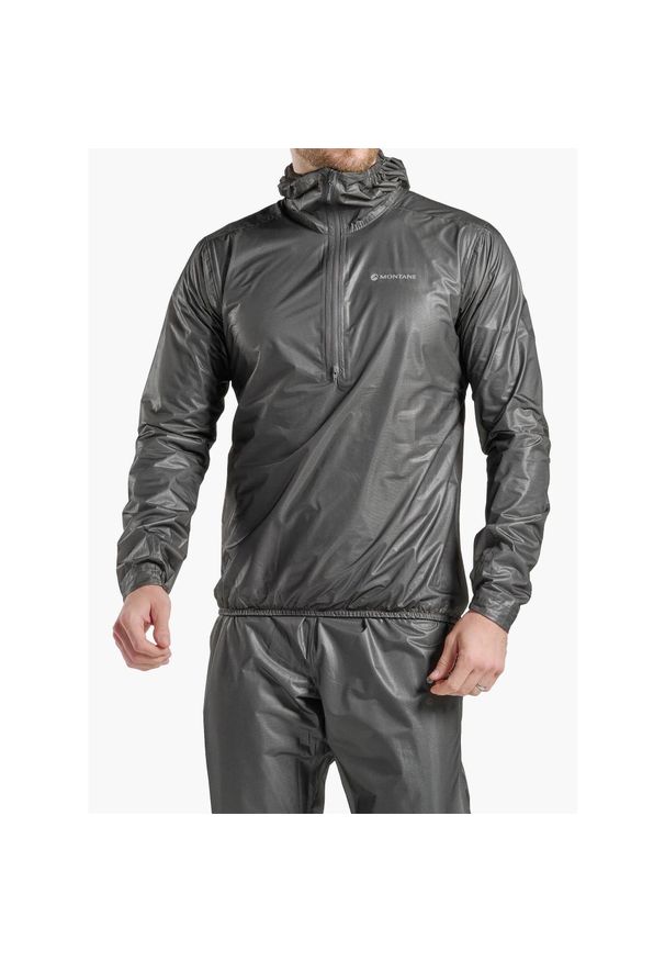 Kurtka do biegania Montane Minimus Nano Pull-On. Kolor: szary