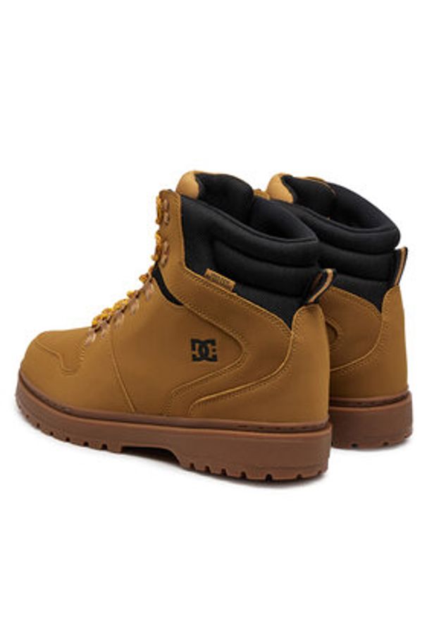 DC Shoes Trapery Peary Tr ADYB700045-WEA Brązowy. Kolor: brązowy. Materiał: skóra