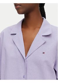 TOMMY HILFIGER - Tommy Hilfiger Piżama UW0UW06505 Fioletowy jasny Regular Fit. Kolor: fioletowy. Materiał: bawełna #3