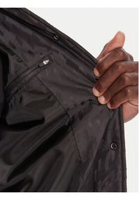 Karl Lagerfeld - KARL LAGERFELD Kurtka bomber 505064554504 Czarny Regular Fit. Typ kołnierza: dekolt w karo. Kolor: czarny. Materiał: syntetyk