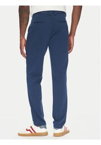Lindbergh Chinosy 30-006052 Niebieski Slim Fit. Kolor: niebieski. Materiał: syntetyk #4