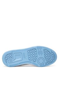Puma Sneakersy Rebound V6 Mid Jr 393831 32 Biały. Kolor: biały. Materiał: skóra #4