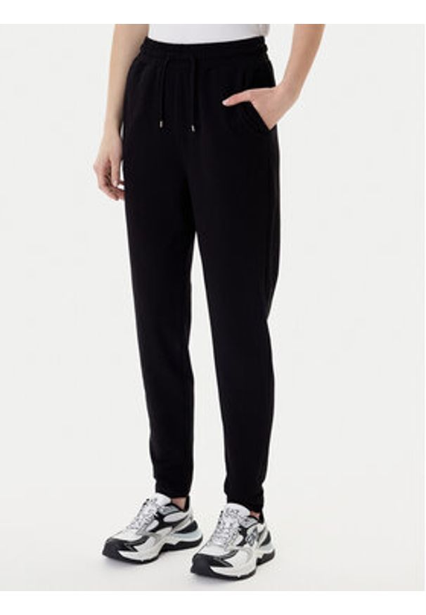 EA7 Emporio Armani Dres 7W000990 AF12502 UC001 Czarny Regular Fit. Kolor: czarny. Materiał: bawełna