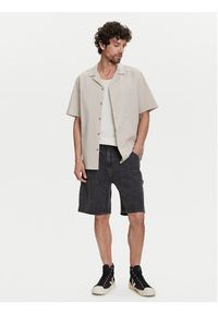 GAP - Gap Szorty jeansowe 767488 Czarny Relaxed Fit. Kolor: czarny. Materiał: bawełna #3