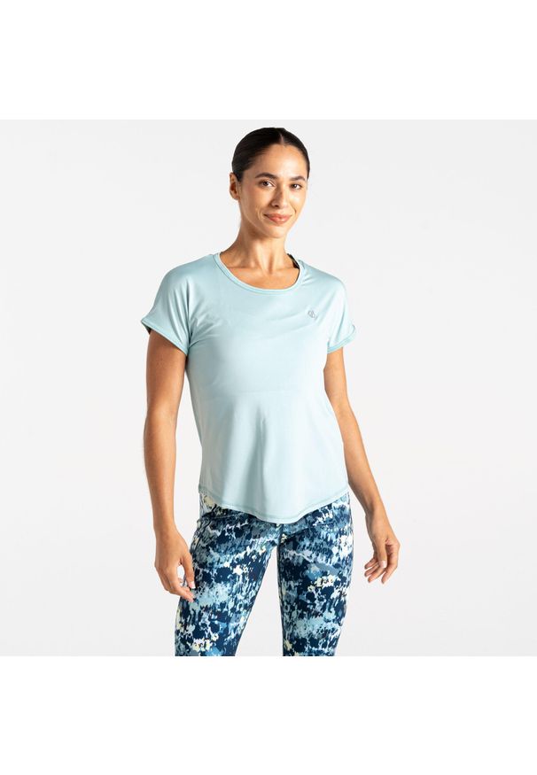 DARE 2B - Koszulka turystyczna damska Chase. Kolor: niebieski. Sport: turystyka piesza