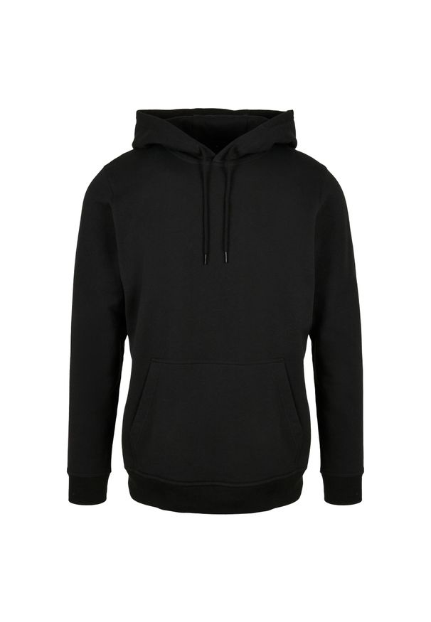 BUILD YOUR BRAND - Bluza Z Kapturem Unisex Dla Dorosłych. Typ kołnierza: kaptur. Kolor: czarny