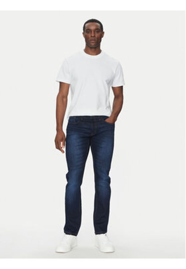 INDICODE Jeansy Tony 4779 Niebieski Slim Fit. Kolor: niebieski