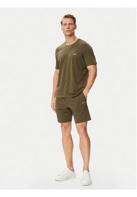 BOSS Szorty sportowe Mix&Match 50515314 Khaki Regular Fit. Kolor: brązowy. Materiał: bawełna. Styl: sportowy #2