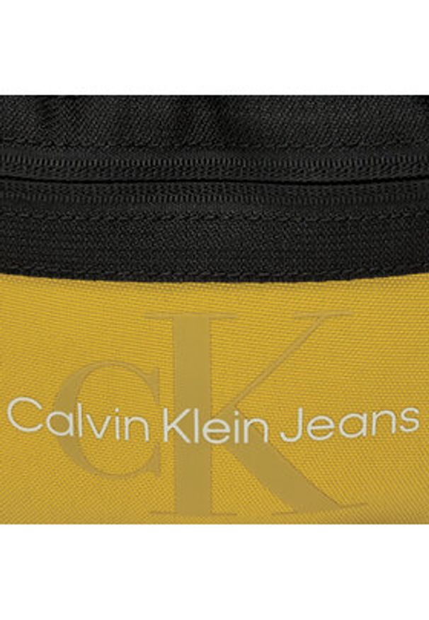 Calvin Klein Jeans Saszetka nerka Sport Essentials M K50K511096 Żółty. Kolor: żółty. Materiał: materiał