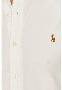 Polo Ralph Lauren - Koszula 710549084006. Typ kołnierza: polo. Kolor: biały #3