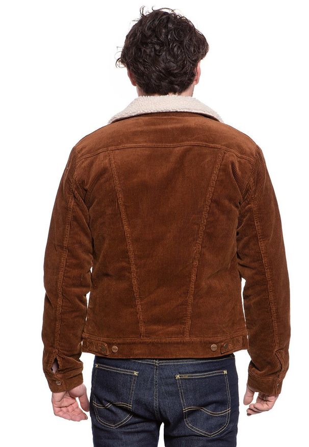 Wrangler - KURTKA ZIMOWA WRANGLER 124MJ SHERPA TORTOISE SHELL W4MSUPH08 112129154. Sezon: zima