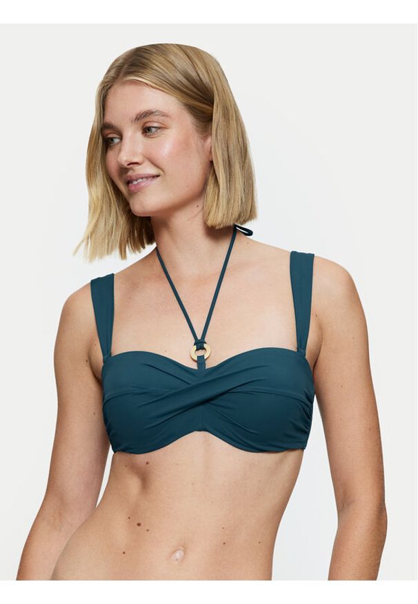 Triumph Góra od bikini Summer Twist 10222253 Granatowy. Kolor: niebieski. Materiał: syntetyk