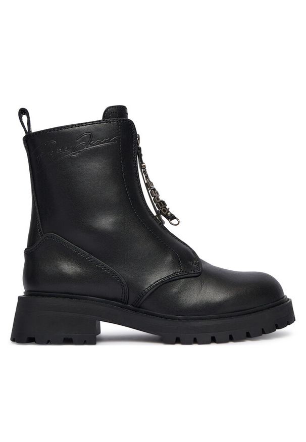Trapery Pepe Jeans. Kolor: czarny