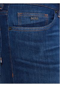 BOSS - Boss Jeansy Maine3 50488524 Granatowy Regular Fit. Kolor: niebieski