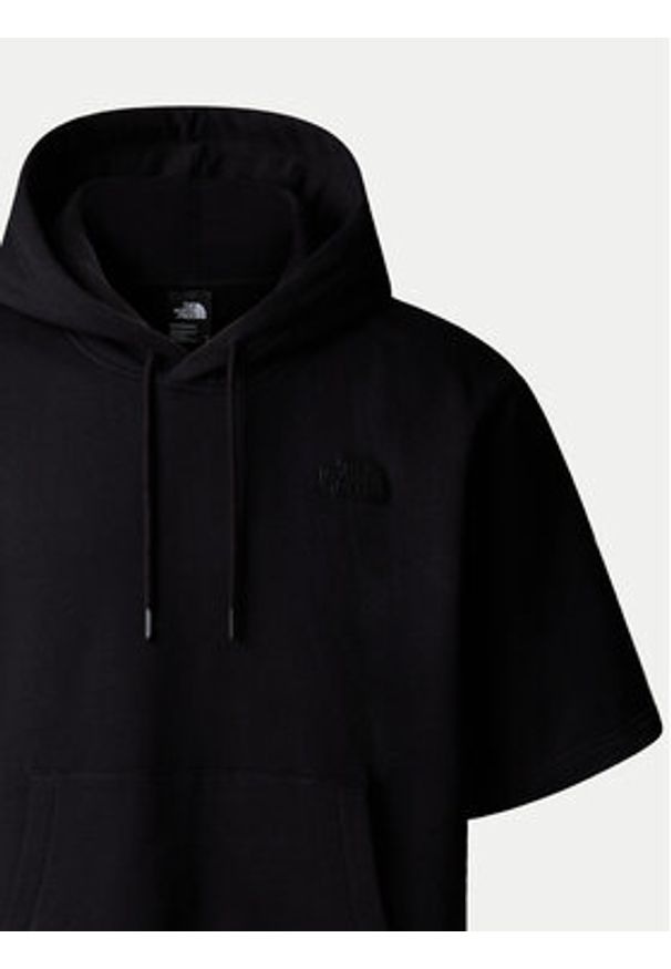 The North Face Bluza NF0A8BW1 Czarny Relaxed Fit. Kolor: czarny. Materiał: bawełna
