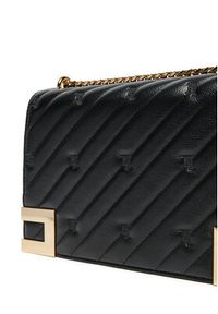 Elisabetta Franchi Torebka BS-54A-46E2-V320 Czarny. Kolor: czarny. Materiał: skórzane