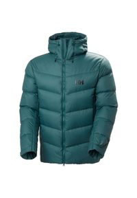 Kurtka z kapturem Helly Hansen Verglas Icefall. Typ kołnierza: kaptur. Kolor: zielony. Materiał: syntetyk. Sezon: zima #1