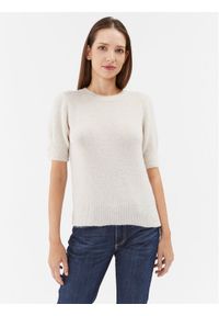 Please Sweter M734723507 Écru Regular Fit. Materiał: syntetyk