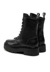 Karl Lagerfeld - KARL LAGERFELD Trapery KL43455 Czarny. Kolor: czarny. Materiał: skóra #4