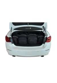 KJUST - Torby Do Bagażnika Infiniti Q50 2013-2017 4Szt Kjust. Kolor: czarny. Styl: sportowy #1