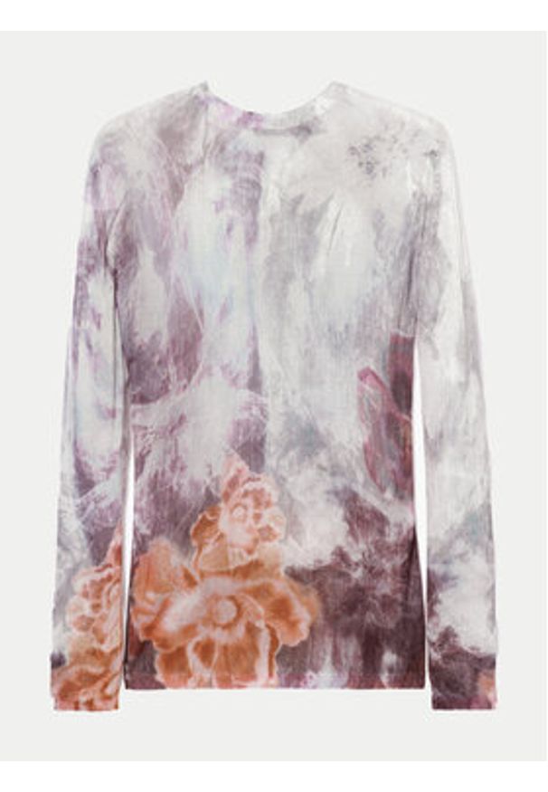 Desigual Bluzka North Bay 24WWJF60 Szary Regular Fit. Kolor: szary. Materiał: wiskoza