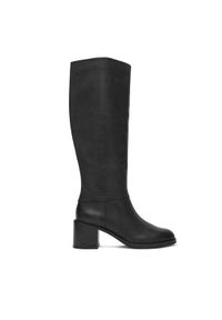 Clarks Kozaki Chamberly Hi 26182861 Czarny. Kolor: czarny. Materiał: skóra #1