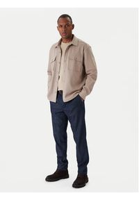 Guess Kurtka przejściowa M5BP28 K0801 Beżowy Classic Fit. Kolor: beżowy. Materiał: syntetyk #5
