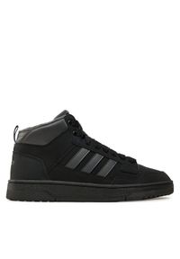 Adidas - adidas Sneakersy Rapid Court Mid Winterized JR0170 Czarny. Kolor: czarny. Materiał: skóra #1