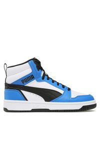 Puma Sneakersy Rebound V6 Mid Jr 393831 06 Biały. Kolor: biały. Materiał: skóra #1