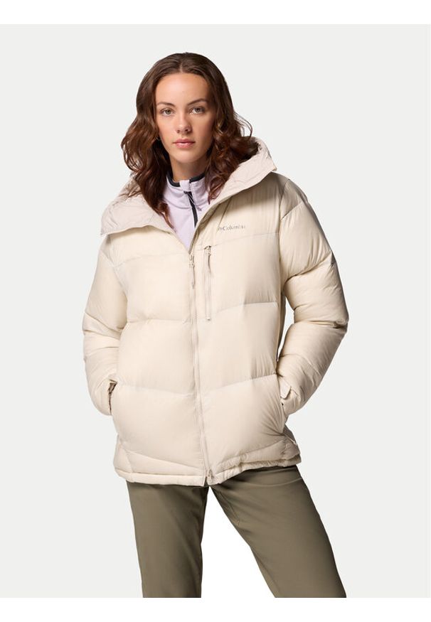 columbia - Columbia Kurtka puchowa Cloudview™ 2133531 Beżowy Regular Fit. Kolor: beżowy. Materiał: syntetyk