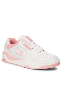 Tommy Jeans Sneakersy Tjw New Basket Sneaker Lc EN0EN02524 Różowy. Kolor: różowy #3