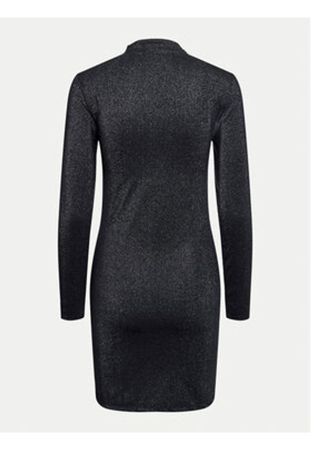 Pieces Sukienka codzienna Monica 17151155 Czarny Slim Fit. Okazja: na co dzień. Kolor: czarny. Materiał: syntetyk. Typ sukienki: proste. Styl: casual