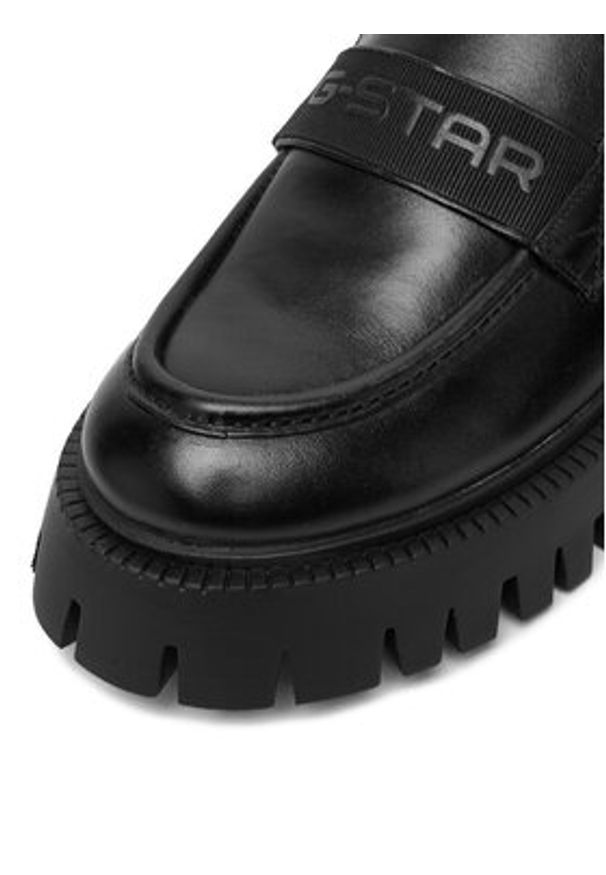 G-Star RAW - G-Star Raw Loafersy CEO-WI23-LADIES-04 Czarny. Kolor: czarny. Materiał: skóra
